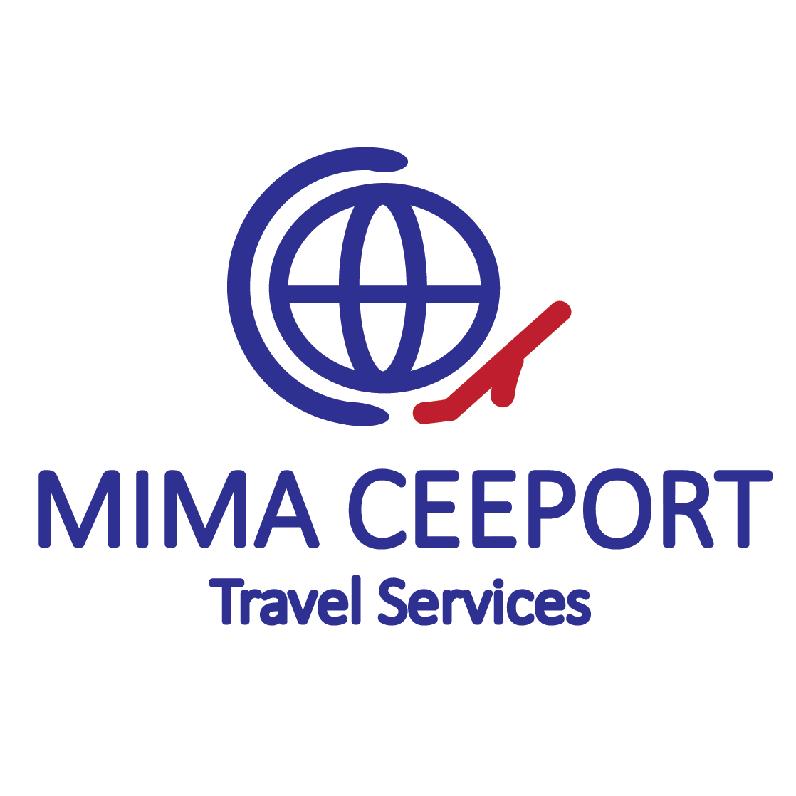MIMA CEEPORT TRAVEL SERVICES LOGO
